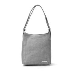 Hemp Small Handbag And Backpack By Sativa Bags Light Grey