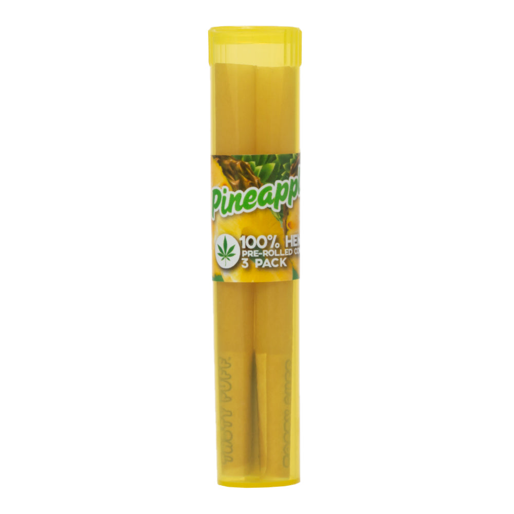 Pineapple Flavoured Pre Rolled Cones By Tasty Puffs 1Pcs