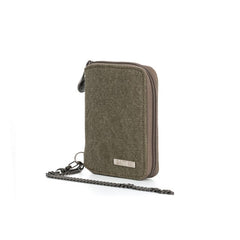 Hemp Wallet With Chain By Sativa Bags Khaki