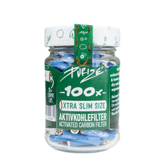Xtra Slim Filter Tips With Activated Charcoal By Purize 1Pcs Blue