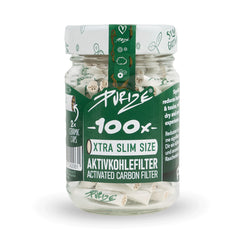 Xtra Slim Filter Tips With Activated Charcoal By Purize 1Pcs White