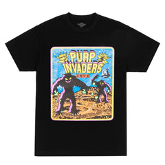 Purple Invaders Episode 1 T Shirt By The Smokers Club Black Medium