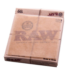 Raw Unrefined Parchment Paper 3X3 100 Per Box