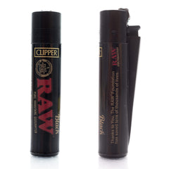 Raw Clipper Lighter Black