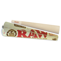 RAW Organic Hemp Pre-Rolled King Size Cones Pack of 3