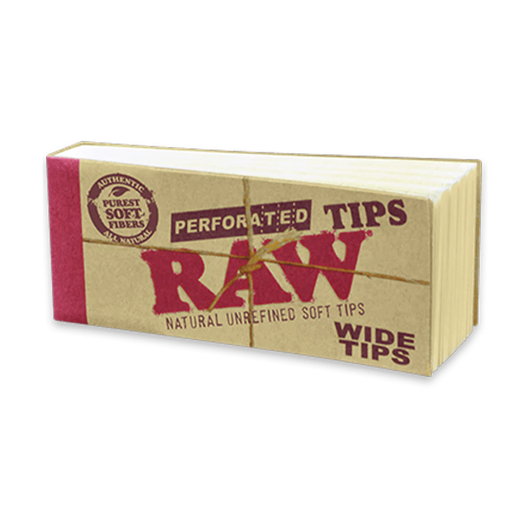 Raw Perforated Wide Tips