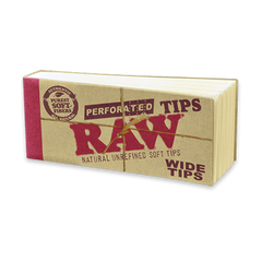 Raw Perforated Wide Tips