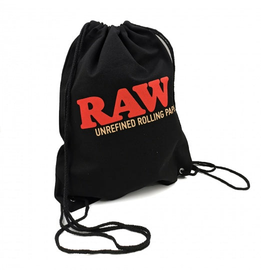 Raw Drawstring Bag