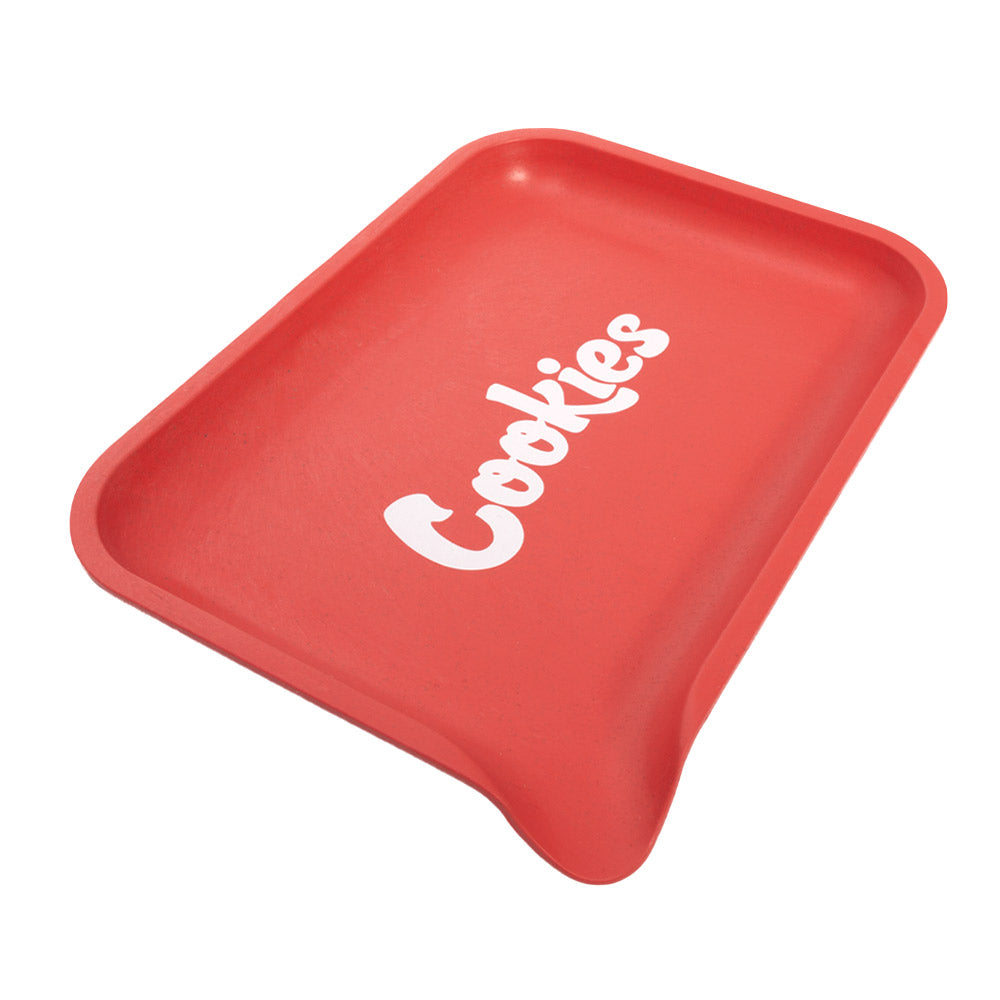 Cookies Hemp Rolling Tray By Santa Cruz Shredder Red