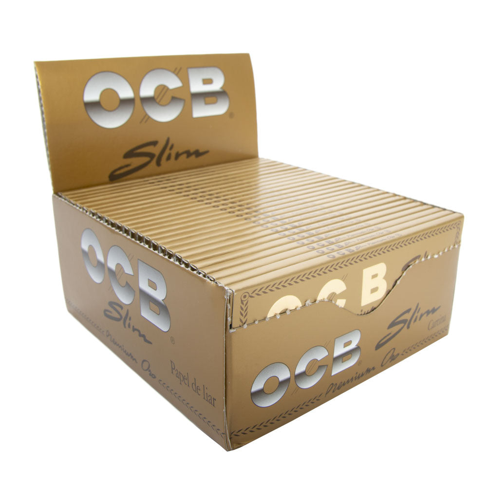 Ocb Premium One King Size Slim Rolling Papers 50Pcs