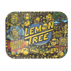 Blue Dot Lemon Tree Rolling Tray By Lemon Life Sc