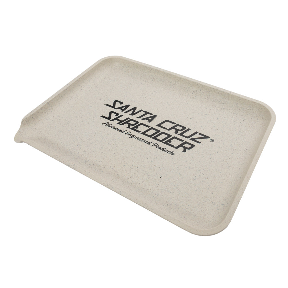 Santa Cruz Large Hemp Rolling Tray White