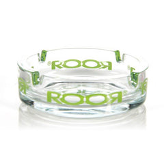 Roor Glass Ash Tray Green