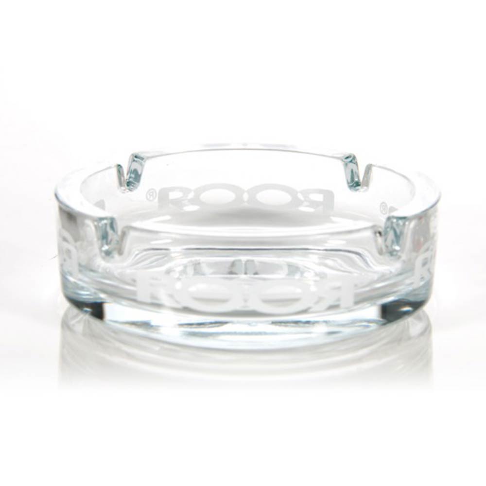 Roor Glass Ash Tray White