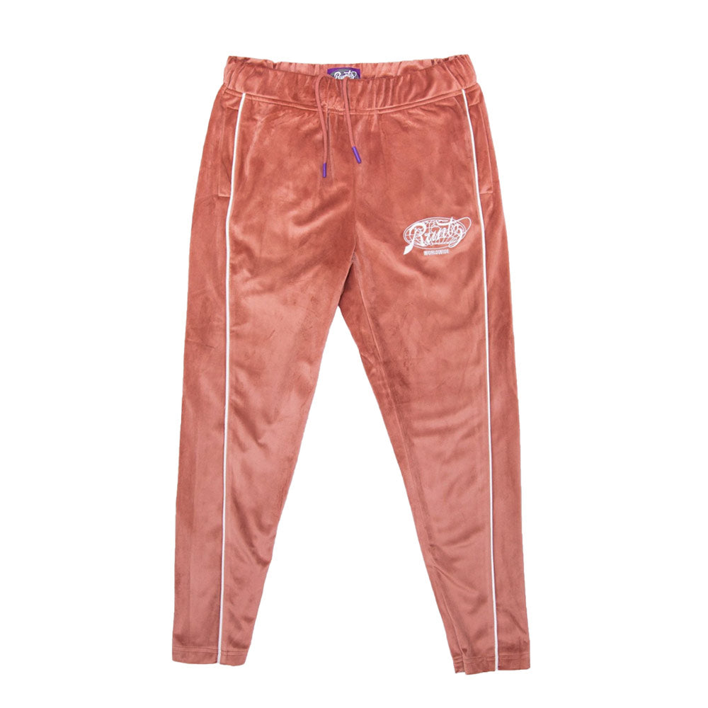 Rose Worldwide Tricot Velour Tracksuit Bottoms By Runtz X Large