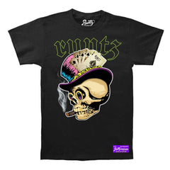 Skull T Shirt By Runtz Black Medium