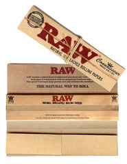 RAW Classic Connoisseur King Size Slim Rolling Papers & Tips