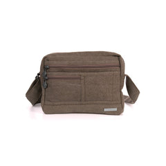 Smart Shoulder Bag By Sativa Hemp Bags Khaki