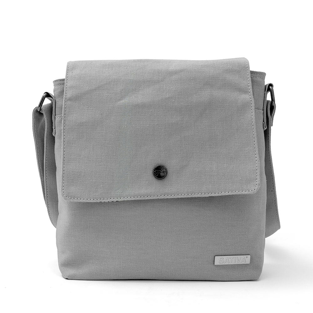 Charming Shoulder Bag By Sativa Hemp Bags Light Grey