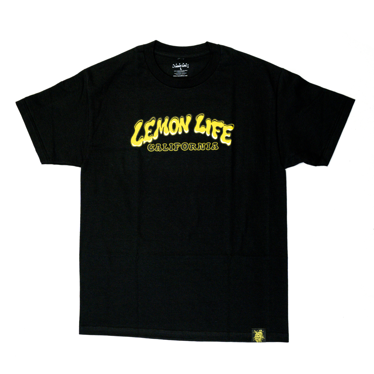 Santa Cruz Lemon Life Scene T Shirt By Lemon Life Sc Black Medium