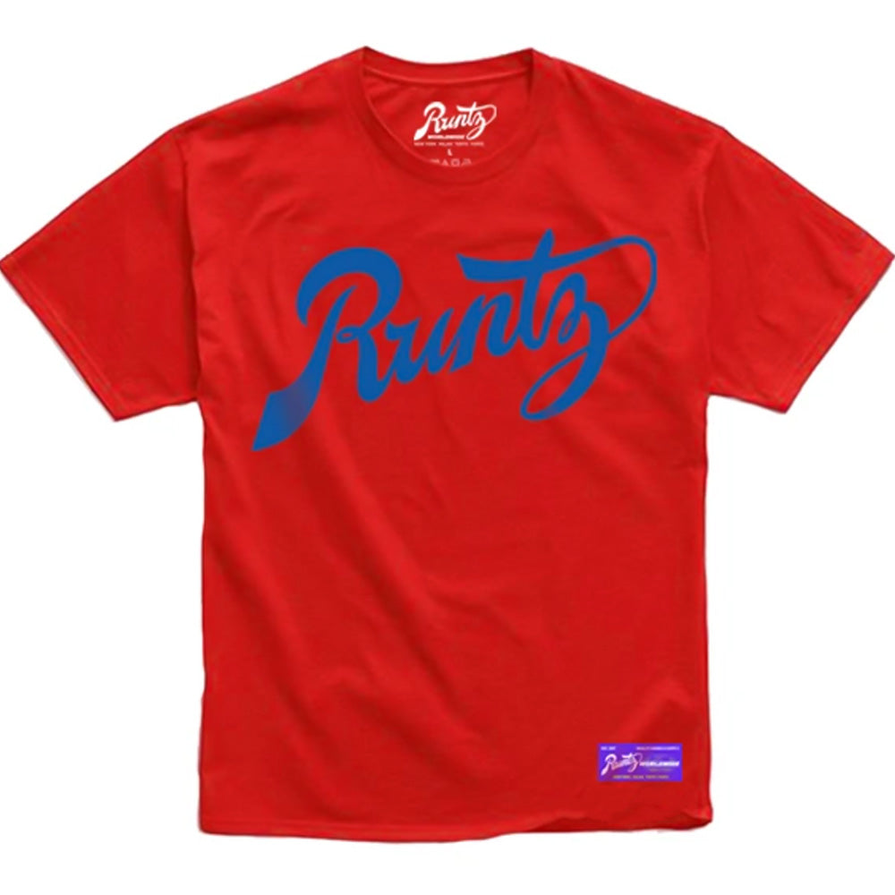 Script T Shirt By Runtz Red Small