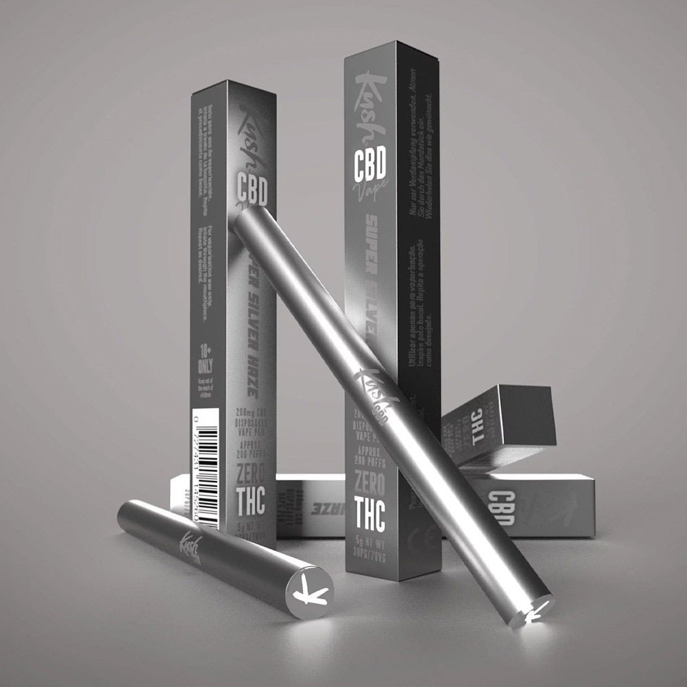 Super Silver Haze Cbd Vape Pen By Kush Cbd Vape