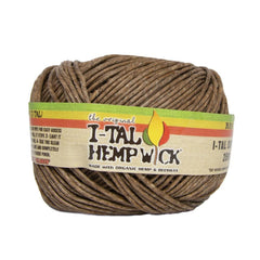 Ital Hemp Wick Supreme 250 Ft 6Pcs