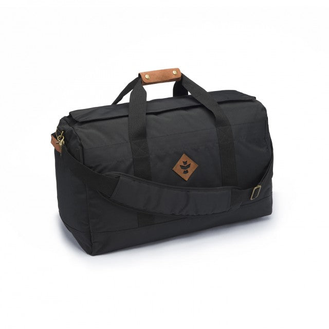 The Around Towner Medium Duffle Odour Proof Bag By Revelry Black