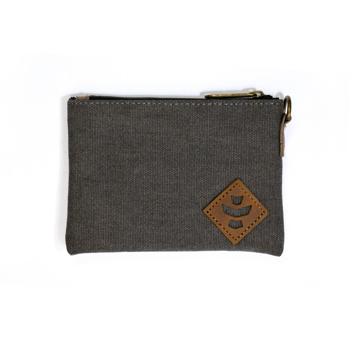 The Mini Broker Canvas Collection Pocket Stash Bag Ash