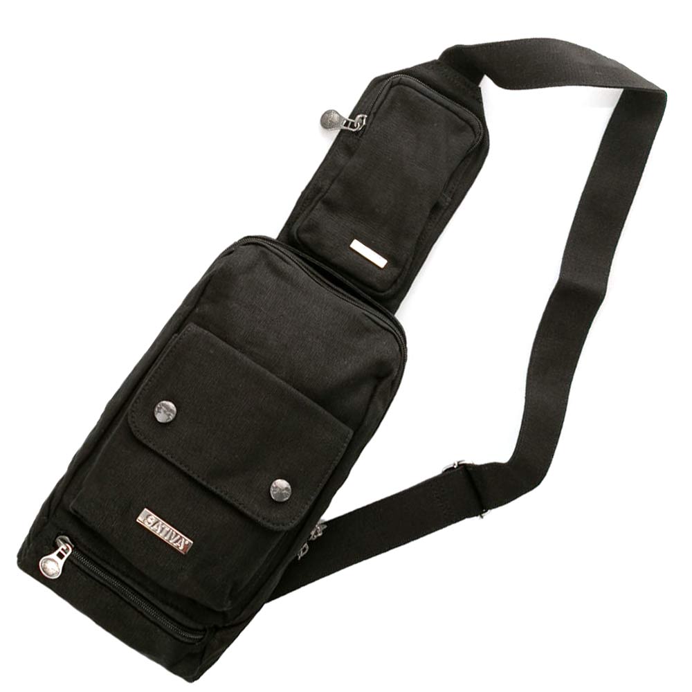 The Sling By Sativa Hemp Bags Black