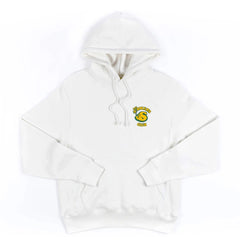 The Smokers Club Logo Hoodie White Medium