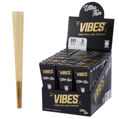 Vibes Cones Coffin Pack Ultra Thin King Size 30Pcs