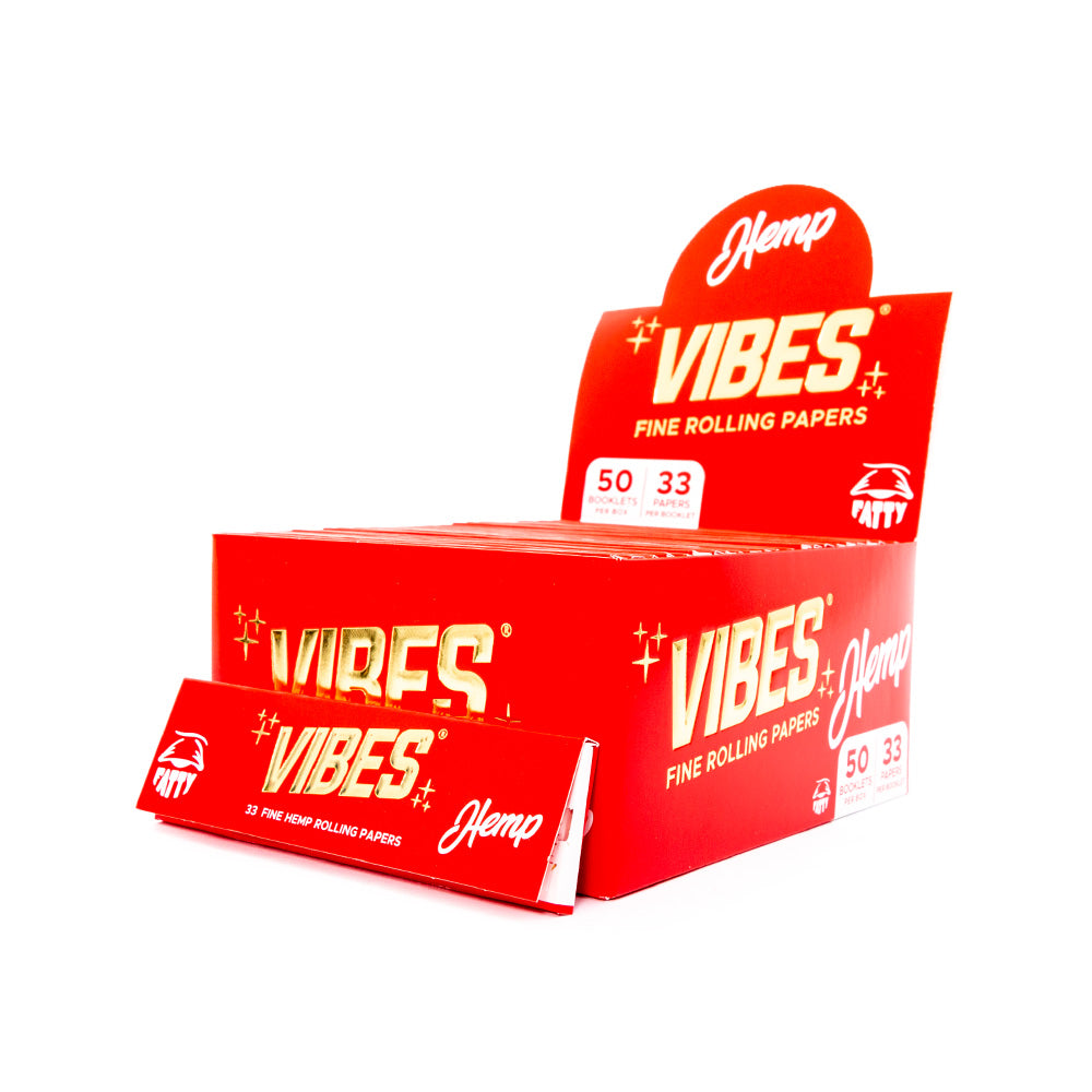 Vibes Fatty Rolling Papers In Hemp