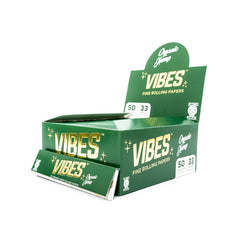 Vibes Organic Hemp King Size Slim Rolling Papers 5Pcs