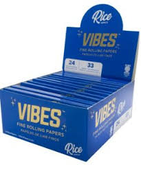 Vibes Hemp King Size Slim Papers with Tips