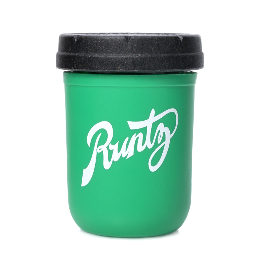 Green White 8Oz Runtz Mason Stash Jar By Re Stash