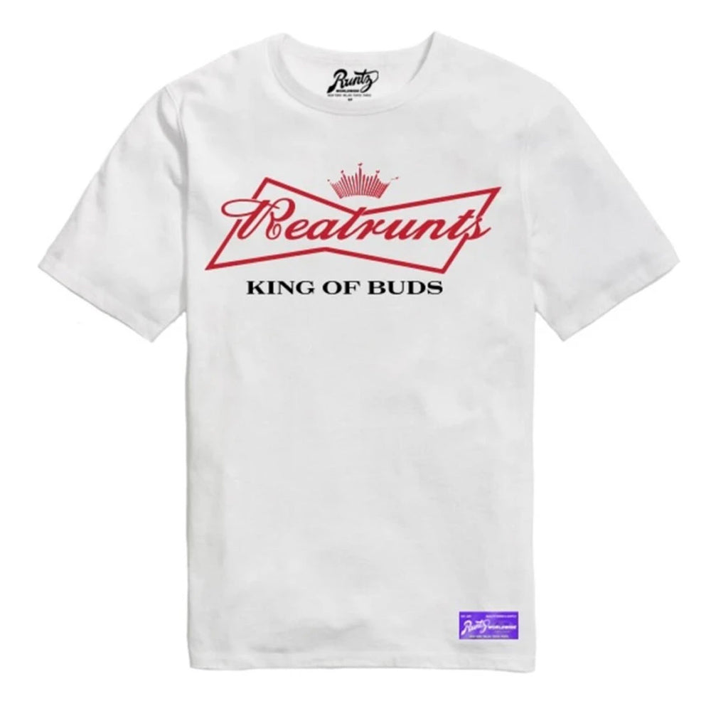 King Of Buds T Shirt By Runtz White X Large