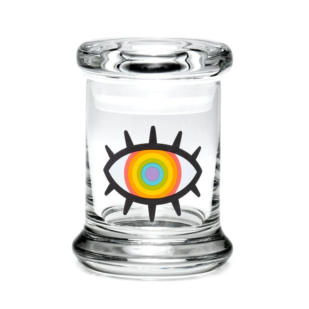 Woke Rainbow Eye Classic Pop Top By 420 Jars X Small