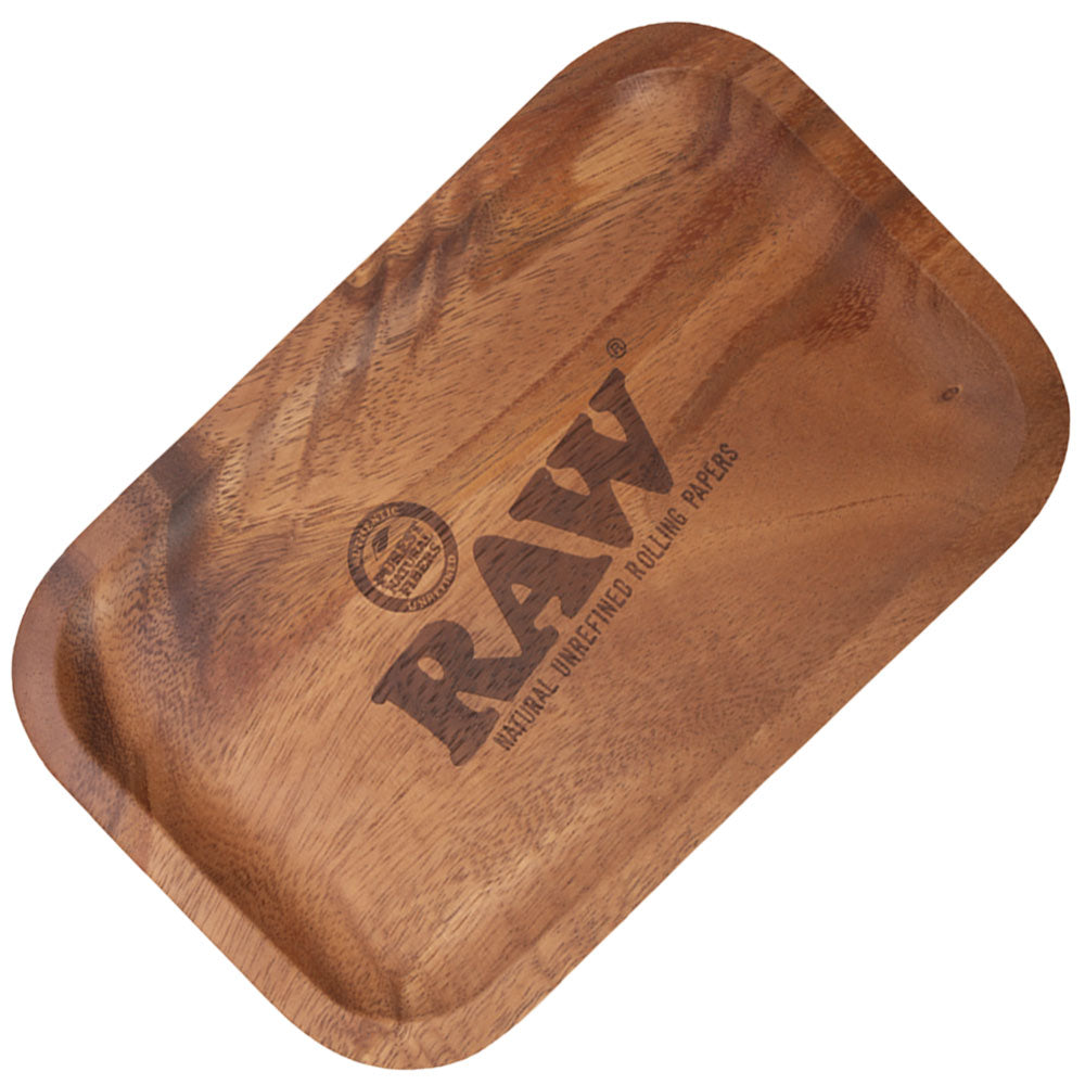 Genuine Wooden Rolling Tray By Raw